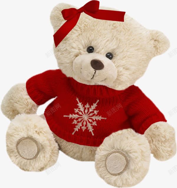 可爱玩具泰迪熊玩偶png免抠素材_新图网 https://ixintu.com 产品实物 泰迪熊 玩偶布偶 玩具熊 穿衣服的熊