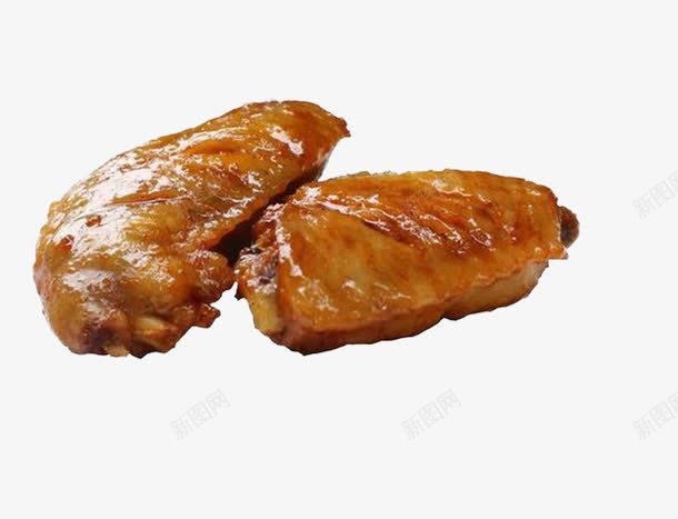 红烧鸡翅片png免抠素材_新图网 https://ixintu.com 一对鸡翅 健康食品鸡翅膀 卤制鸡翅图片 美味的鸡翅 翅中图片