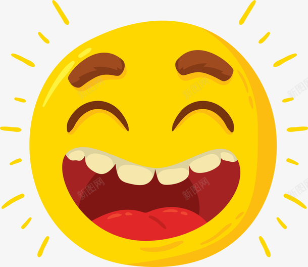 卡通哈哈大笑的太阳png免抠素材_新图网 https://ixintu.com 儿童节 六一节 卡通太阳 哈哈大笑 哈哈大笑太阳 国际幸福日 大 大笑脸 日光 装饰图案