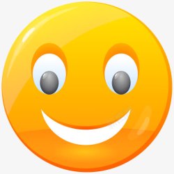 smil表情符号情感面对好的快乐像运气图标高清图片