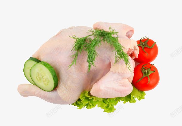 白色鸡肉png免抠素材_新图网 https://ixintu.com 肉食 菜食 蔬菜 鸡子 鸡肉