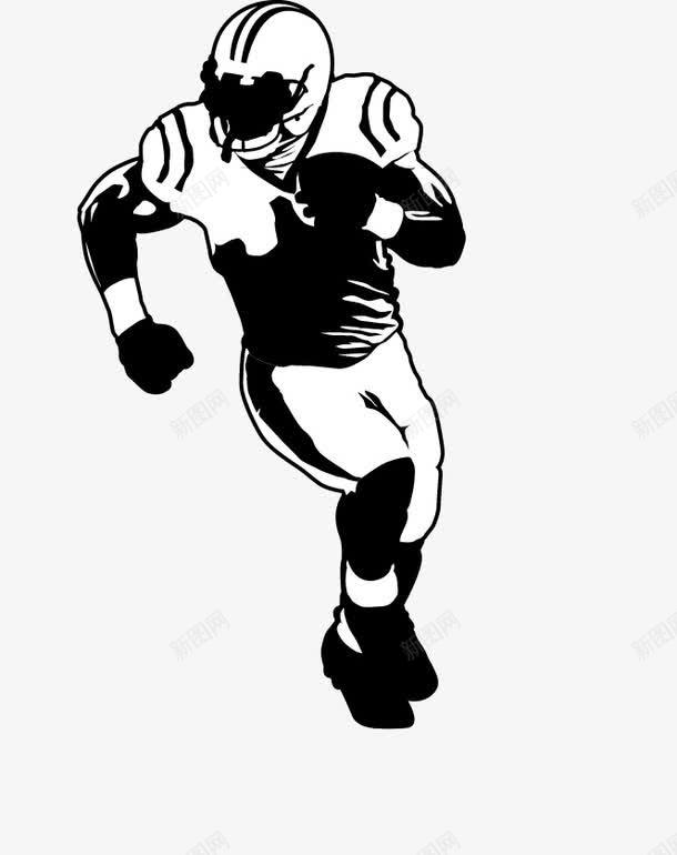 橄榄球运动员剪影png免抠素材_新图网 https://ixintu.com 剪影 卡通人物 手绘 提议 插画 橄榄球 橄榄球员 橄榄球手 橄榄球运动员 运动 运动员 黑色