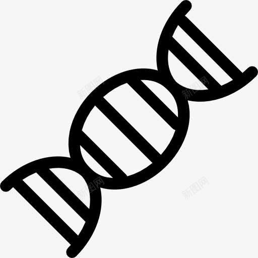 DNA编码图标png_新图网 https://ixintu.com DNA 医疗 医药 生物 药品 遗传