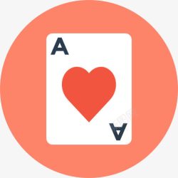 blackjack心中的王牌红桃图标高清图片