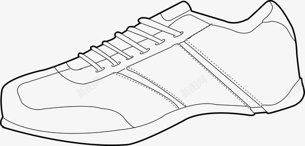 卡通手绘白色鞋子图标png_新图网 https://ixintu.com 卡通鞋 球鞋 球鞋海报 男性 白球鞋 白鞋 矢量鞋 运动鞋 鞋 鞋子 鞋子AI素材