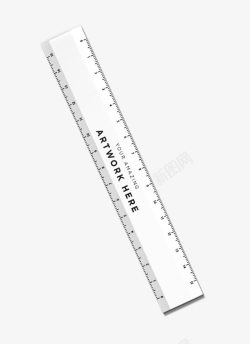 日用直尺透明的直尺高清图片
