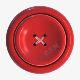 红色纽扣png免抠素材_新图网 https://ixintu.com butto button 产品实物 扣子 服饰 衣扣