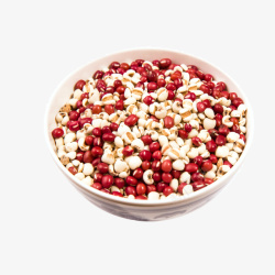 营养红豆有机杂粮平面广告高清图片