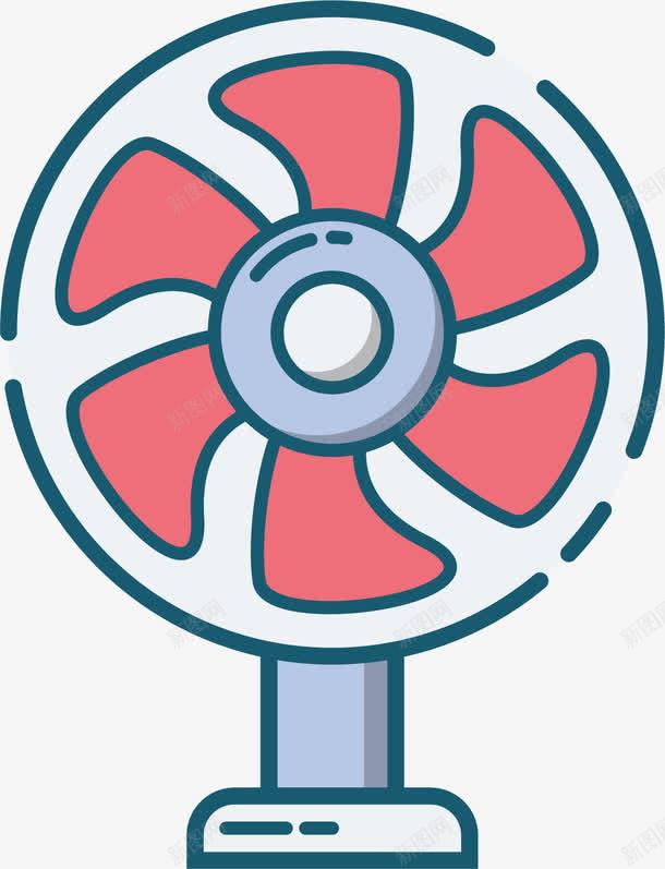 可爱电扇图标png_新图网 https://ixintu.com 吹风 图标 家用电器 散热风扇 电器 电扇 电风扇 电风扇广告 风扇