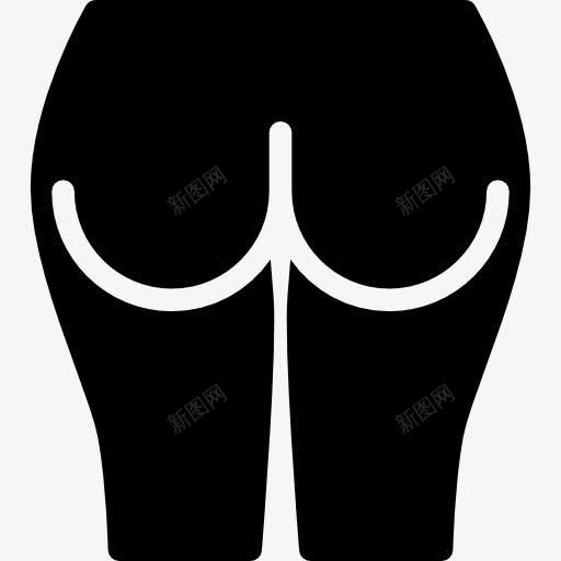 女人的臀部图标png_新图网 https://ixintu.com 人体 医疗 大腿 底 腿 解剖 身体部位