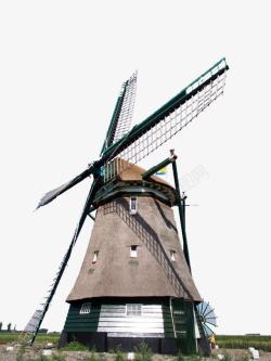 荷兰风车二素材