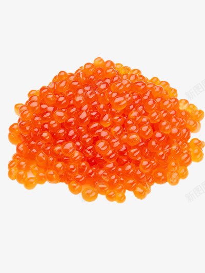 新鲜鱼子酱png免抠素材_新图网 https://ixintu.com 橙色 橙色小球 颗粒 食物 鱼子酱 鲑鱼卵 鲟鱼卵