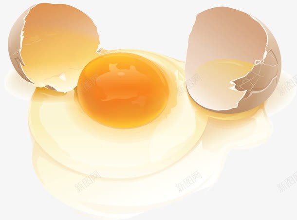 打破的鸡蛋png免抠素材_新图网 https://ixintu.com 破碎 蛋黄 鸡蛋 鸡蛋皮