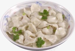 中国节日吃水饺素材