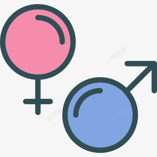 性别图标png_新图网 https://ixintu.com femenine 女人 女孩 女性 形状和符号 性别 标志 火星 男人 男性 符号 金星