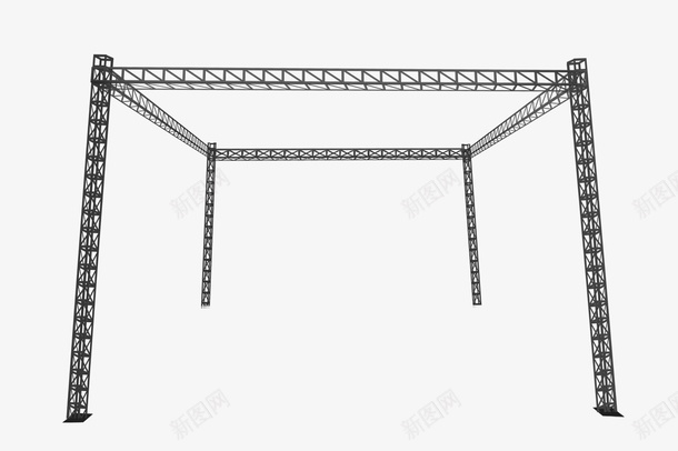 手绘铁架png免抠素材_新图网 https://ixintu.com 架子 矢量铁架子 装饰图 装饰画 铁架