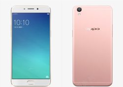 S9手机正反画粉色oppor9手机正反面高清图片