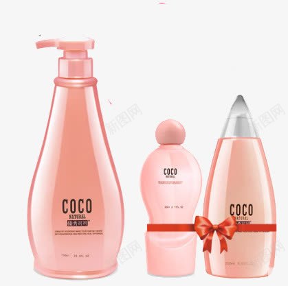 COCO香氛沐浴露png免抠素材_新图网 https://ixintu.com 保湿 嫩白 滋润