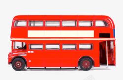 红色公交红色公交车模型高清图片