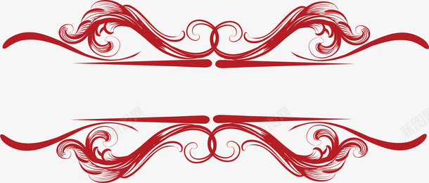 花边红色装饰边条矢量图ai免抠素材_新图网 https://ixintu.com 桔红色边条 矢量图 红色装饰边条 红色边条 花纹 装饰边条 装饰边框 边框 鲜花边条
