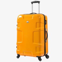 橘色拉杆箱美国旅行者拉杆箱品牌高清图片