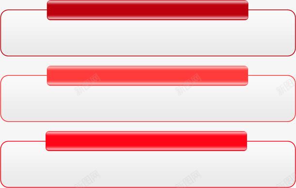红色方框目录png免抠素材_新图网 https://ixintu.com 图形框 图形框框 总结 方框 目录 红色