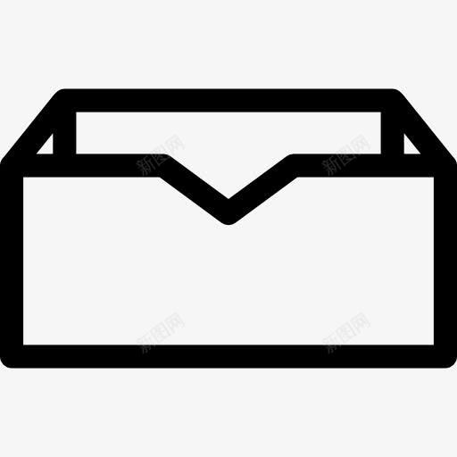空盒子图标png_新图网 https://ixintu.com 仓储 保持 工具和用具 打开纸盒子 箱 集装箱