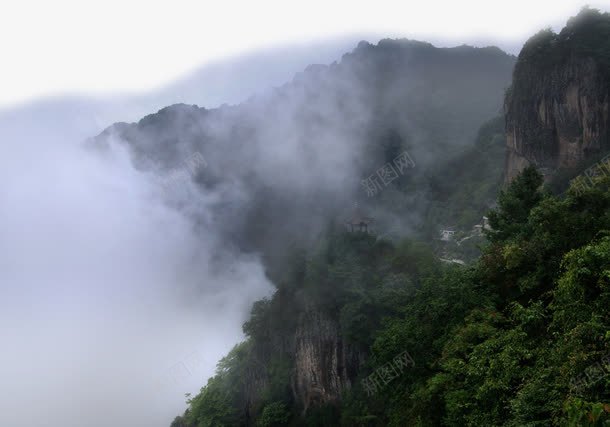 人间仙景png免抠素材_新图网 https://ixintu.com 云朵 云雾 人间仙景 仙云 山峰 山脉 景色 树木 自然景观