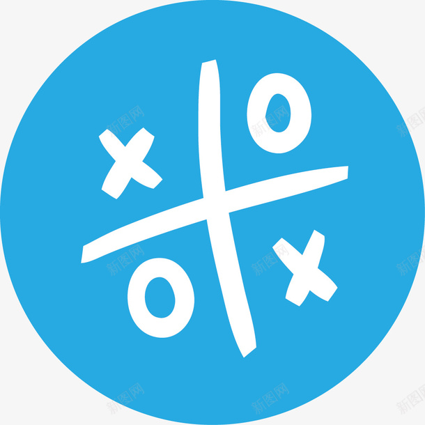 游戏TACTiC脚趾智力游戏图标png_新图网 https://ixintu.com Game TAC TiC tac tic toe 游戏 脚趾