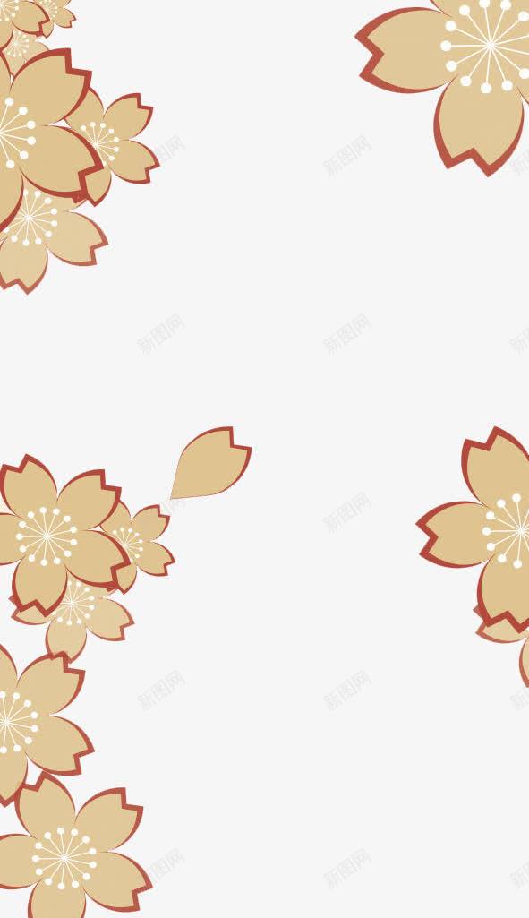花朵png免抠素材_新图网 https://ixintu.com 兔子 动物 单色 和风 和风花纹 花卉