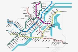 地铁免扣PNG图武汉地铁线路规划图高清图片