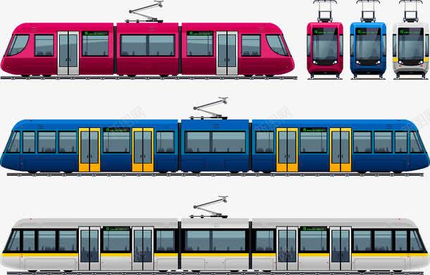 地铁有轨电车png免抠素材_新图网 https://ixintu.com 地铁有轨电车设计矢量素材地铁动车火车有轨电车无轨电车交通工具电车车头电能城铁矢量图