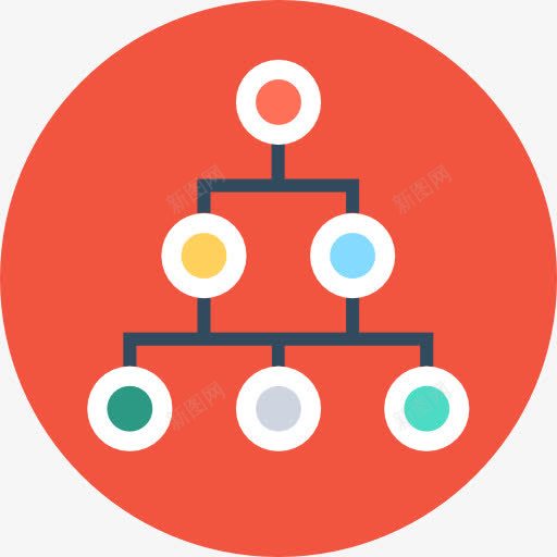 层次结构图标png_新图网 https://ixintu.com SEO和网络 业务接口 包含关系 图 层次结构 秩序 等级 组织