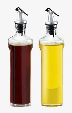 加厚玻璃瓶品质厨房酱油玻璃瓶高清图片