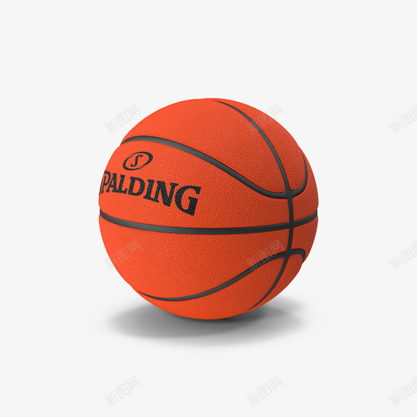 斯伯丁篮球png免抠素材_新图网 https://ixintu.com 斯伯丁 球类 篮球 运动