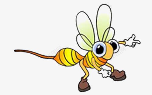 黄色蚊子卡通形象png免抠素材_新图网 https://ixintu.com 卡通 经典 网页设计 蚊子 蚊虫 装饰图 黄色