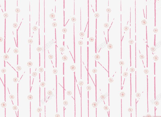 樱花图案png免抠素材_新图网 https://ixintu.com 图案 墙绘 樱花 粉色