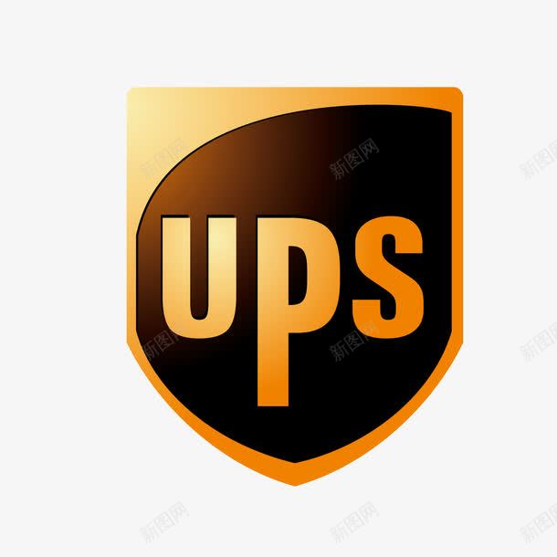 UPS快递标志png免抠素材_新图网 https://ixintu.com ups 快递 标志