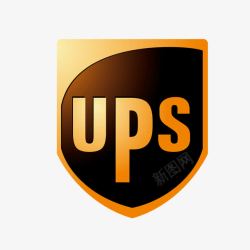 UPS快递标志素材