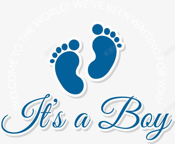 生子的脚印png免抠素材_新图网 https://ixintu.com 出生 呱呱坠地 婴儿 小宝宝 怀胎十月 生子