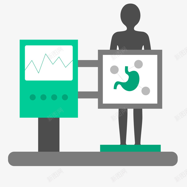 一个人正在照胃镜png免抠素材_新图网 https://ixintu.com 一个人 医疗器械 医院 扁平化 手绘 检查 照胃镜