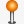 定位针橙色的定位推针icon图标高清图片