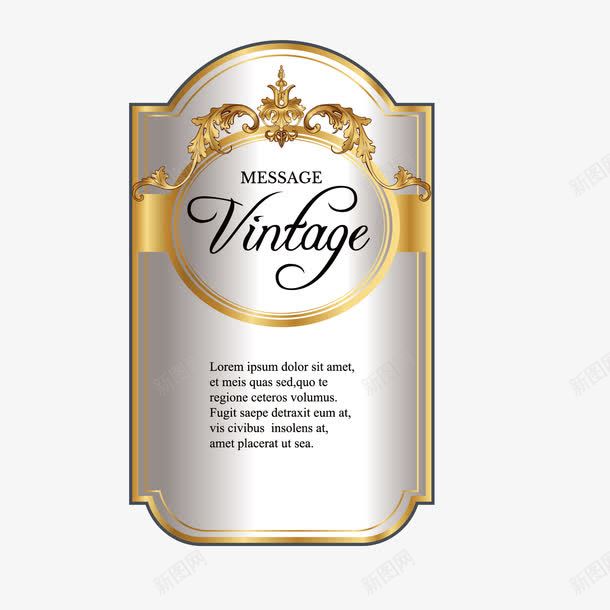 欧洲啤酒原装瓶贴png免抠素材_新图网 https://ixintu.com 原装 原装正品 啤酒 欧洲 风格