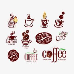 咖啡店logo咖啡店图标高清图片