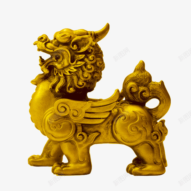古代雕刻狮子png免抠素材_新图网 https://ixintu.com 动物 威武 狮子 石狮子 神圣 金色狮子 雕刻 雕琢