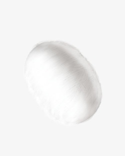 蚕茧形白色纺织蚕茧高清图片
