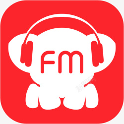 手机虾米FM应用手机考拉FM应用图标高清图片