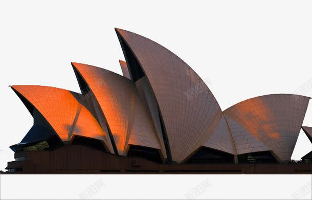 黄昏下的悉尼歌剧院png免抠素材_新图网 https://ixintu.com png免费素材 悉尼建筑 悉尼歌剧院 澳洲建筑