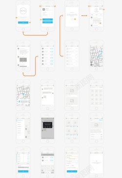 UIAPP素材手机界面矢量图图标高清图片