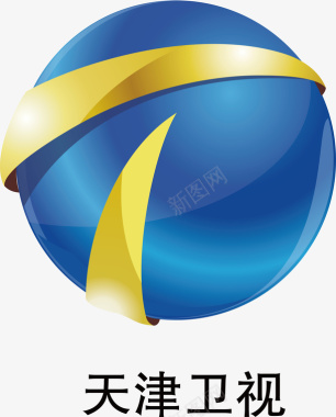 天津卫视logo矢量图图标图标